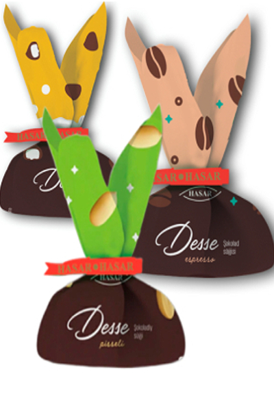Шоколадные конфеты Дессе ассорти - в упаковке 2 кг