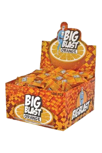 Жевательная резинка BIGBLAST Апельсин 4 г - 100 шт