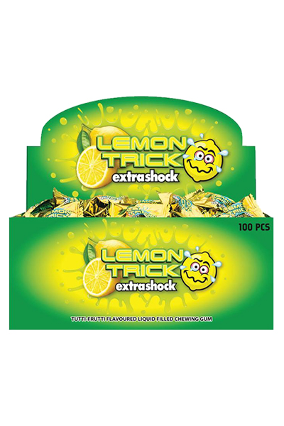 Жевательная резинка Lemontrick Кислый лимон