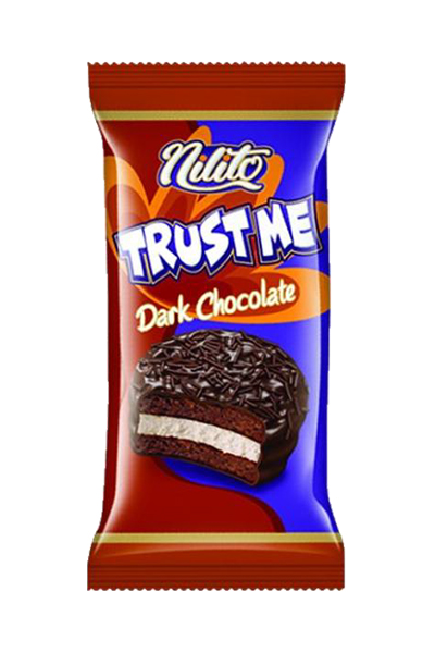 Печенье Trust me Dark Chocolate в шоколадной глазури 1 кг - 4 шт