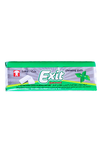 Жевательная резинка Exit без сахара 13,5 гр. Мята