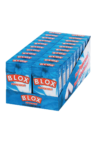 Жевательная резинка Blox 10 гр. Перечная мята